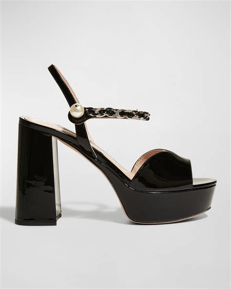 miu miu crystal sandals|neiman marcus miu sandals.